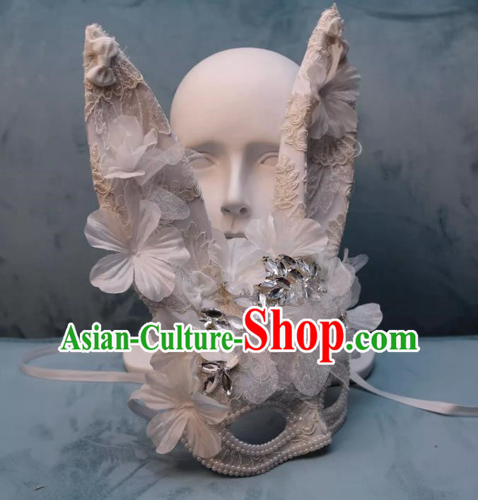 Carnival Mask Masquerade Half Face Sexy Bunny Girl Mask Rabbit Mask