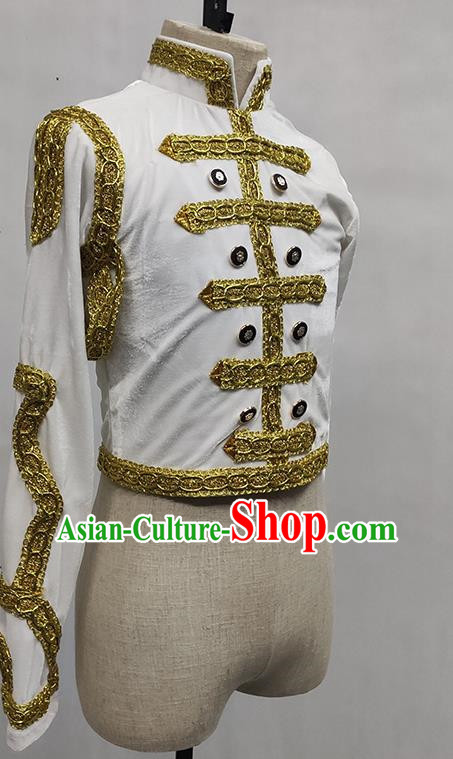 Men Bakita Single Top Performance Costumes Dance Performance Costumes