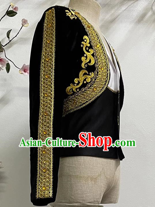 Boys Court Ballet Costume Two Piece Exquisite Stage Performance Costume