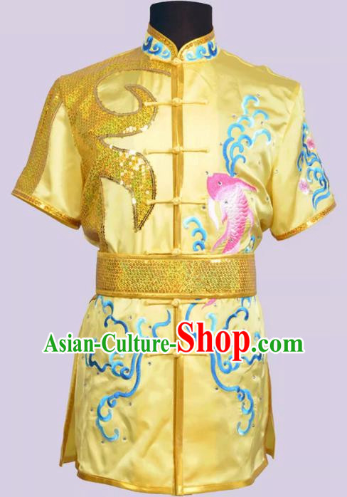 Martial Arts Performance Competition Martial Arts Clothing For Teenagers And Children Color Clothing Competitive Suit