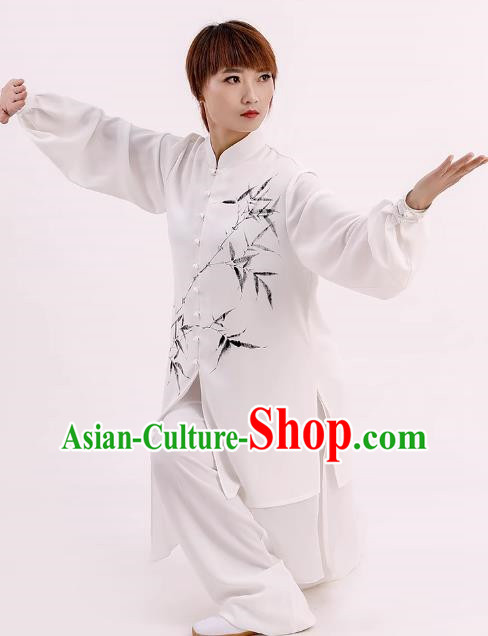 Tai Chi Clothing Female Summer Clothes Elegant Tai Chi Practice Clothing Competition Clothing Chinese Wind Male