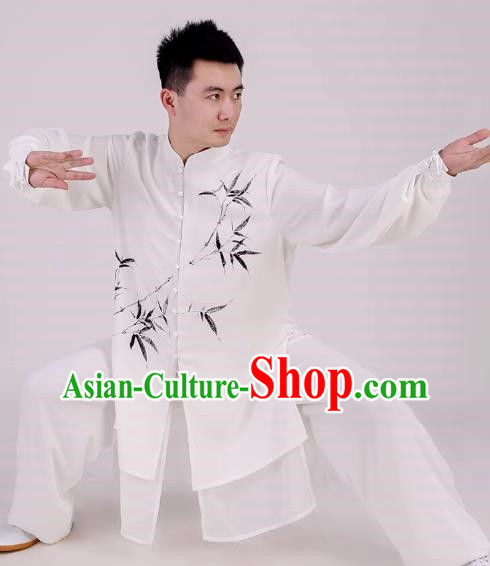Tai Chi Clothing Female Summer Clothes Elegant Tai Chi Practice Clothing Competition Clothing Chinese Wind Male