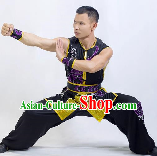 Nanquan Martial Arts Performance Clothing Tai Chi Performance Competition Clothing Tai Chi Practice Clothing Male