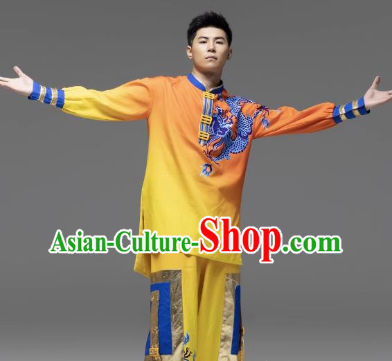 Chinese Style Male And Female National Tide Martial Arts Performance Clothing Annual Meeting Jazz Dance Modern Dance Drum Performance Suit