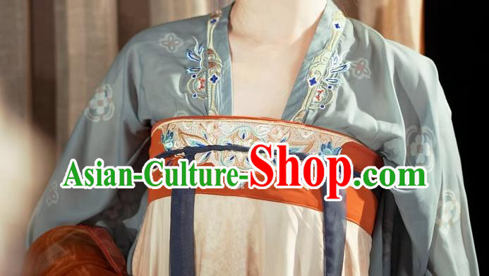 Chinese Ancient Princess Dress Costumes Woman Ruqun Traditional Hanfu Tang Dynasty Palace Lady Clothing