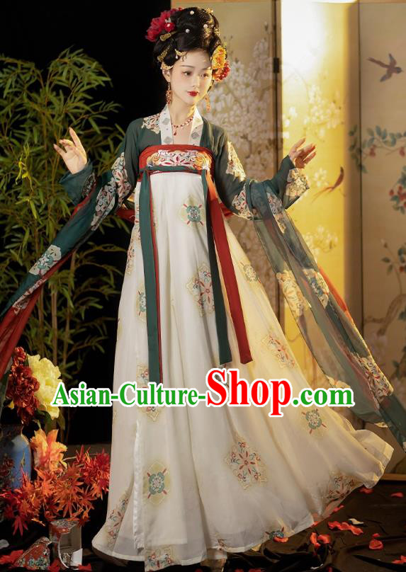 Ancient China Empress Costumes Court Woman Hanfu Dress Ancient Palace Princess Clothing