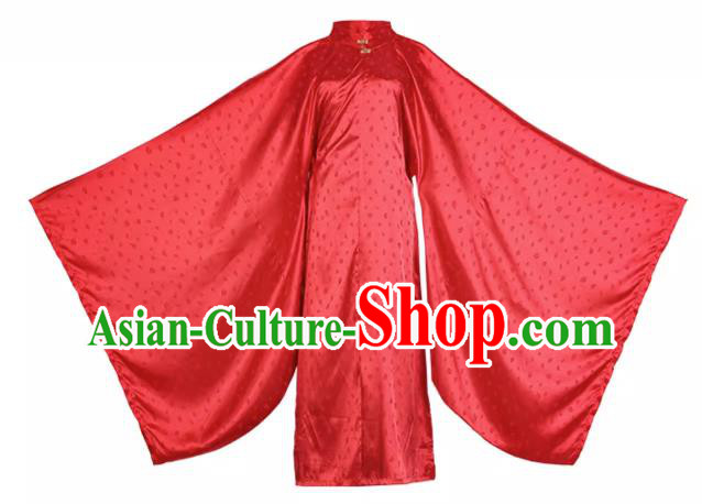 China Ming Dynasty Cape Red Gown and Skirt Complete Set Ancient Palace Princess Costumes