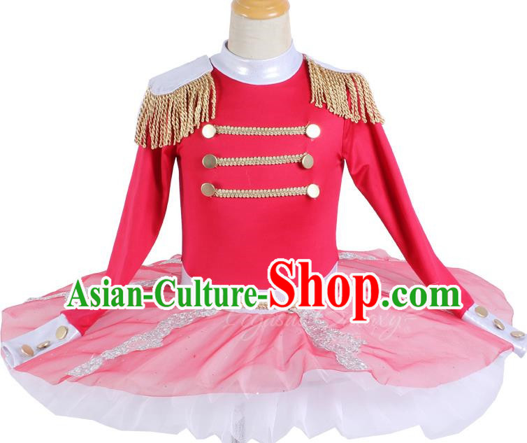 Children Spring And Autumn TUTU Skirt Professional Ballet Dance Skirt Stage Costume Performance Costume