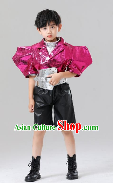 Boys And Girls Yuan Universe Sweet And Cool Trendy Clothing T Stage Catwalk Silver Technology Sense Performance Photography Clothing