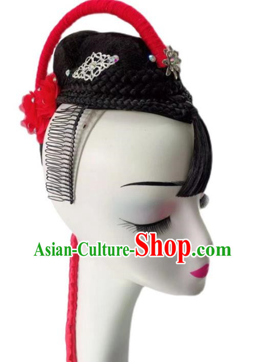 Chinese Classical Dance Headdress Taoli Cup Solo Dance Repertoire