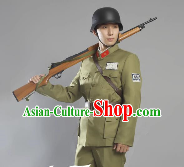 Eight Hundred National Army Soldiers Uniform Film And Television Performance Drama Stage