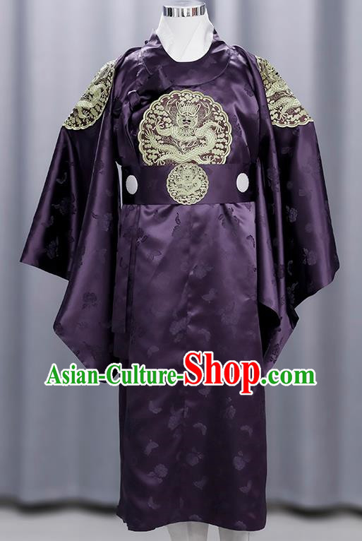 Men Groom Long Hanbok Performance Prince Clothes Stage