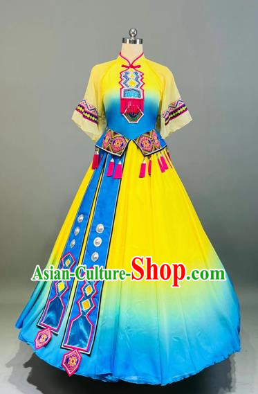 Bouyei Xilan Kapu Dress Up Ethnic Minority Photo Costume Solo Catwalk Show Costumes