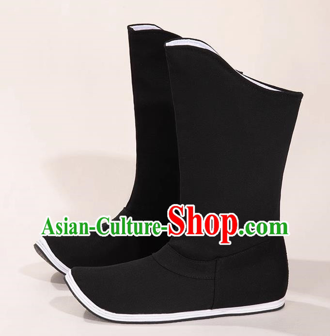 Men Ladies Soap Boots Hanfu High Toe Cloth Shoes