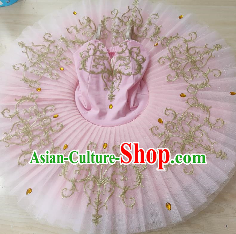 Children Ballet Skirt Female Sleeping Beauty Performance Costume Swan Lake TUTU Yarn Tutu Skirt Stage Costume Competition Performance Costume