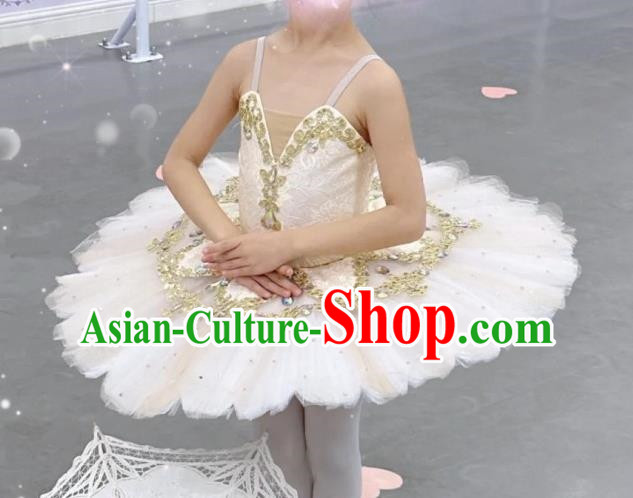Children Ballet Tutu Skirt Girls Professional Ballet Tutu Skirt Competition Swan Skirt Children Ballet Costumes