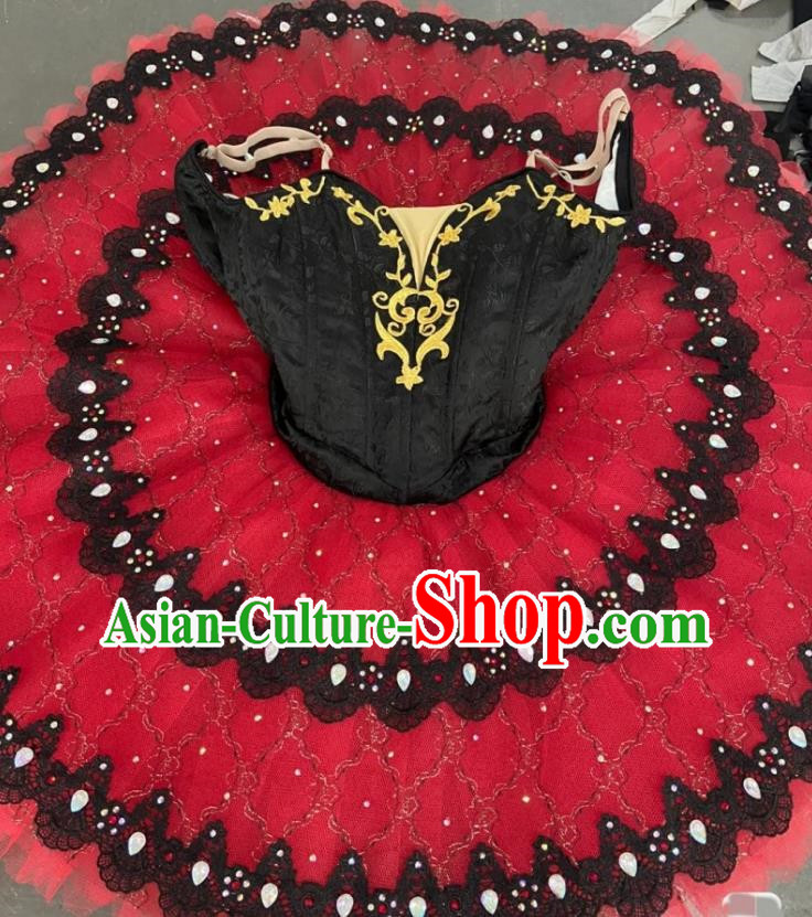 Children Esmeralda Ballet Tutu Skirt Don Quixote Costume Tutu Skirt Professional Girl Gauze Skirt