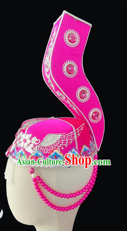 Mongolian Dance Headdress Mongolian Singer Headdress Mongolian Sabainu Saibainu Original Hair Jewelry Headdress