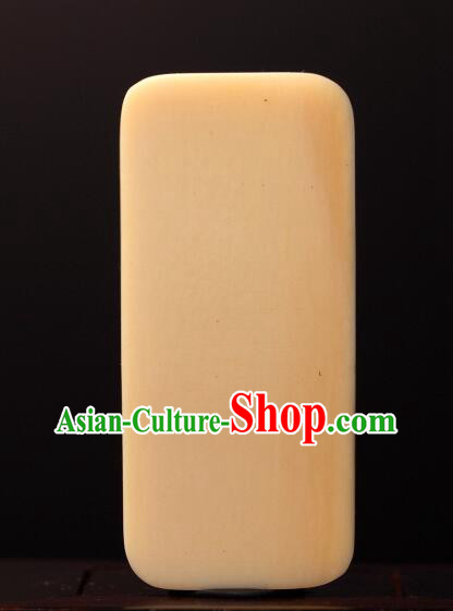 Chinese Microscopic Carving Ivory Sculpture Om Mani Padme Hum Pendant
