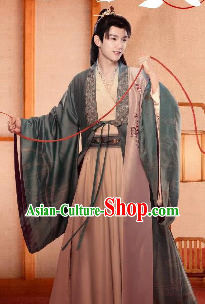 China TV Series Ms Cupid In Love Li Fu Clothing Ancient Young Childe Costumes Traditional Immortal Garments