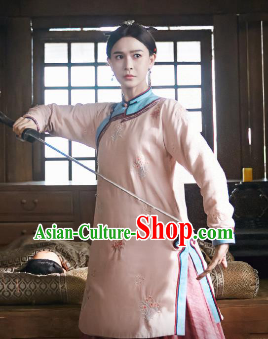 Wuxia TV Series Fei Hu Wai Zhuan Heroic Woman Ma Chunhua Clothing China Ancient Swordswoman Costumes Traditional Chivalrous Female Dress