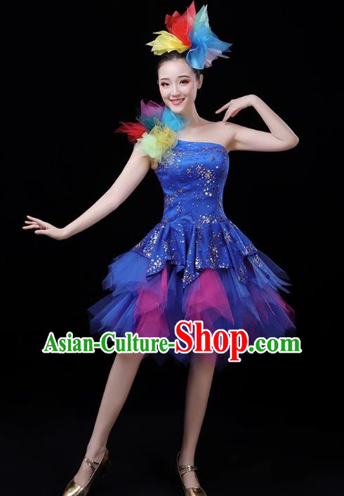 Modern Dance Graduation Costumes Performance Costumes Dance Costumes Fashion Chorus Costumes Stage Costumes Singing and Dancing Opening Dance Skirt Female