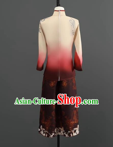 Stage Costumes For The Dance Gradient Performance Of The Lotus Award 