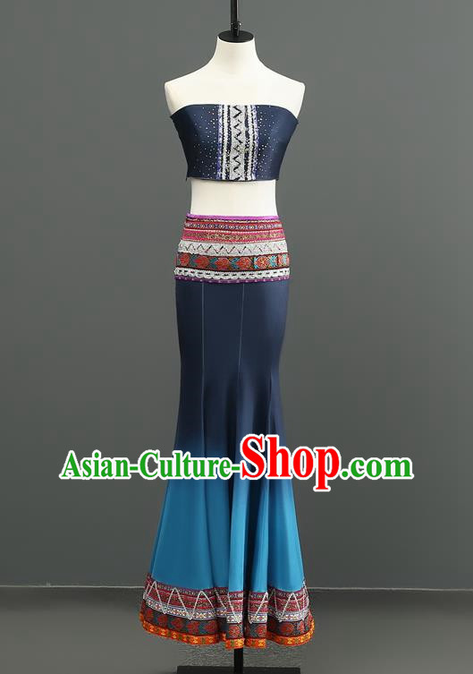 Dai Dance Performance Costumes Female Students Exam Art Examination Practice Chinese Minority Costumes