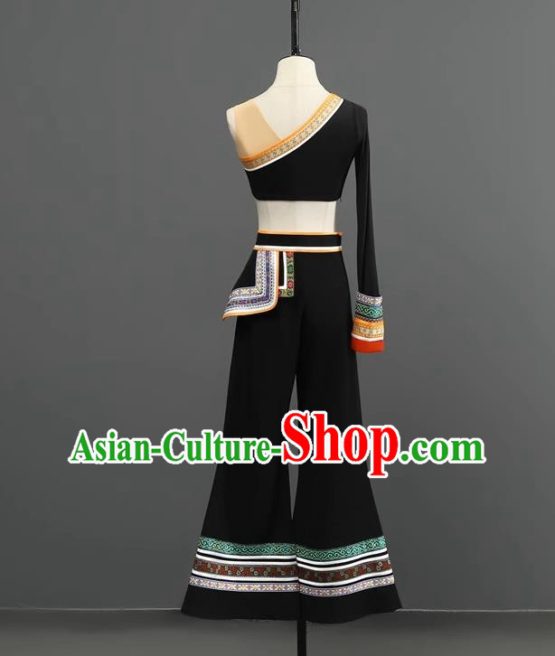 Chinese Minority Dance Repertoire Red Dragonfly Adult Practice Art Test Performance Dance Performance Costume