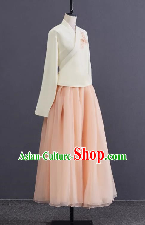 Korean Dance Costume Performance Clothing Hanbok Women Suit Performance Art Test Stage Improvement Practice Clothing