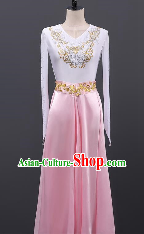 Dance Performance Clothing Female Students Art Test Practice Clothing Xinjiang Uyghur Adult Test Grading Chinese Ethnic Minorities