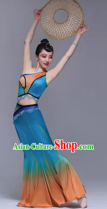 Xishuangbanna Dai Costume Female Dai Dance Costume Art Test Dai Dance Performance Costume Children Dai Dance Skirt