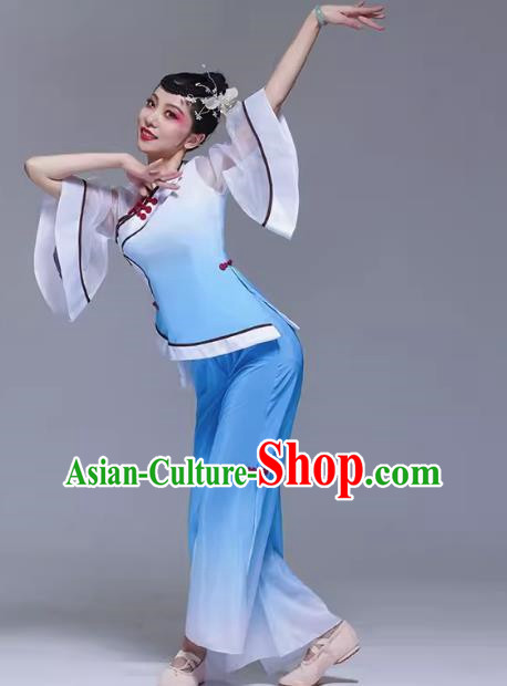 Classical Dance Performance Costume Gauze Square Dancer Hat Dance Costume Drizzle House Front Performance Costume