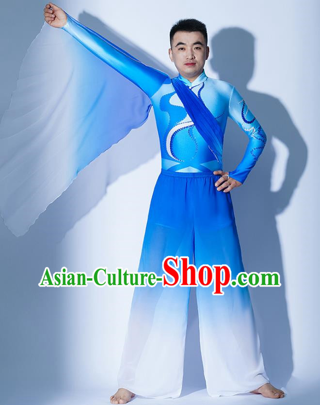 Men Elephant Landscape Costumes Chang An Fantasy Night Dance Costumes Modern Dance Costumes Opening Dance Classical Dance Costumes