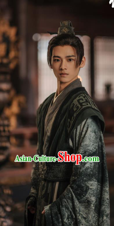 TV Series An Ancient Love Song China Qin Dynasty Swordsman Hanfu Garments Young General Lu Shi Costumes