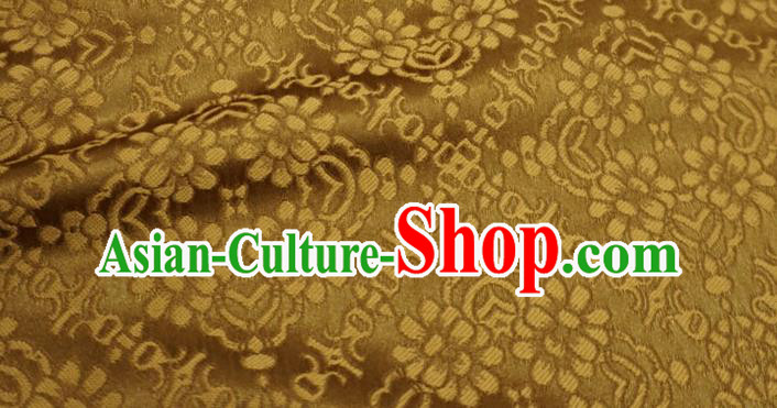 Claybank China Traditional Song Dynasty Design Brocade Fabric Hanfu Cloth Classical Diamond Pattern Material