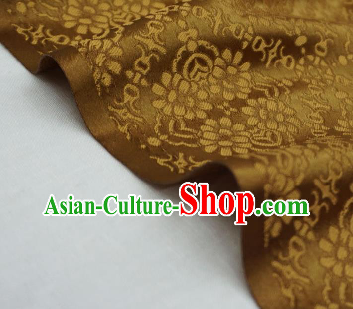 Claybank China Traditional Song Dynasty Design Brocade Fabric Hanfu Cloth Classical Diamond Pattern Material