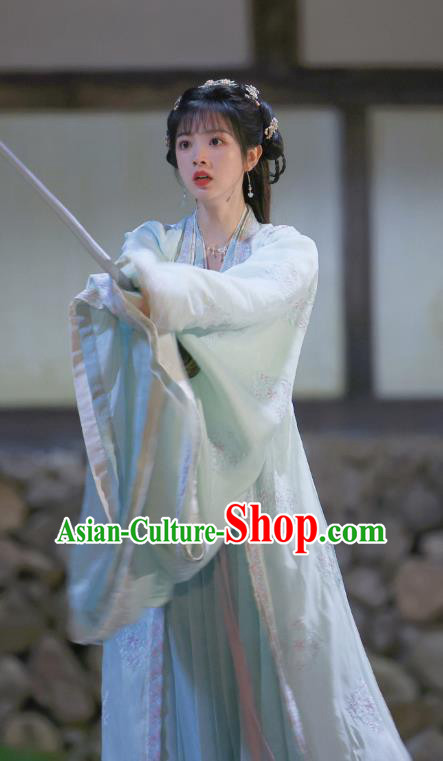 China Ancient Princess Consort Costumes Romantic Drama New Life Begins Court Harem Li Wei Dresses