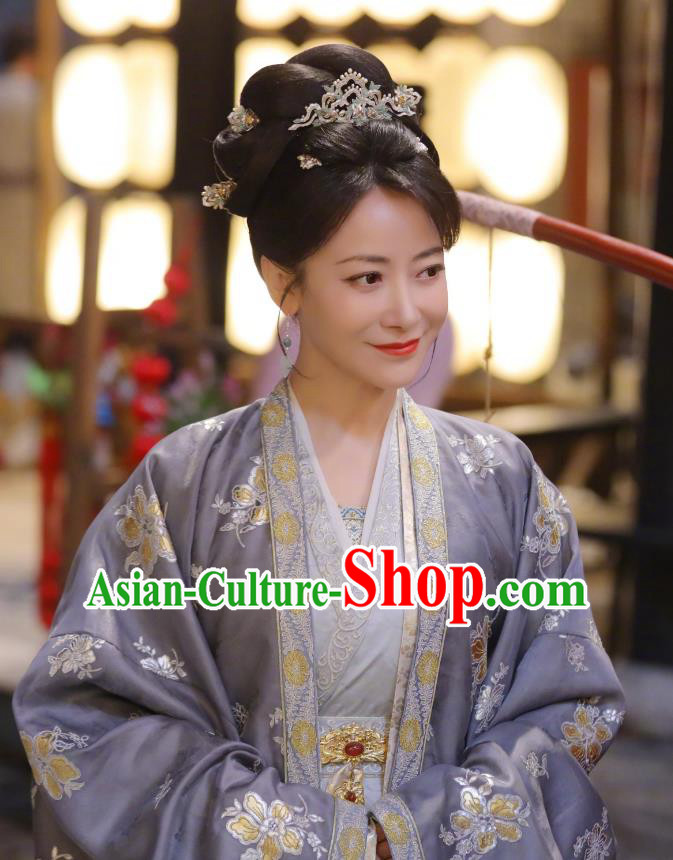China Ancient Court Mistress Costumes Romantic Drama New Life Begins Infanta Zhao Fangru Clothing