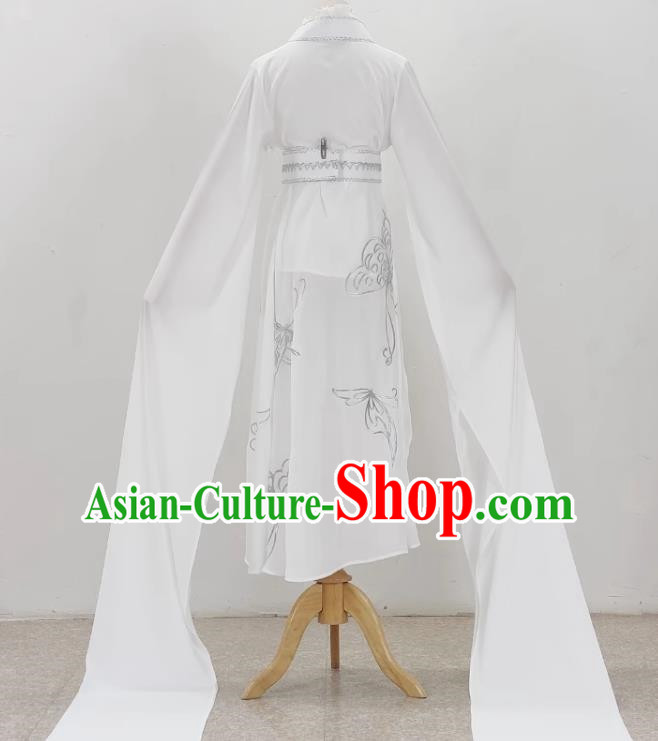 Big Butterfly Splitting Coffin Costume Huangmei Opera Costume New Water Sleeve Hua Dan Clothes Opera Dance