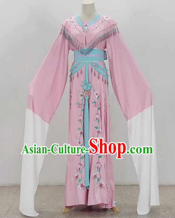 Pink Yue Opera Hua Dan Costume Costumes Miss Costumes Opera Stage Performance Costumes