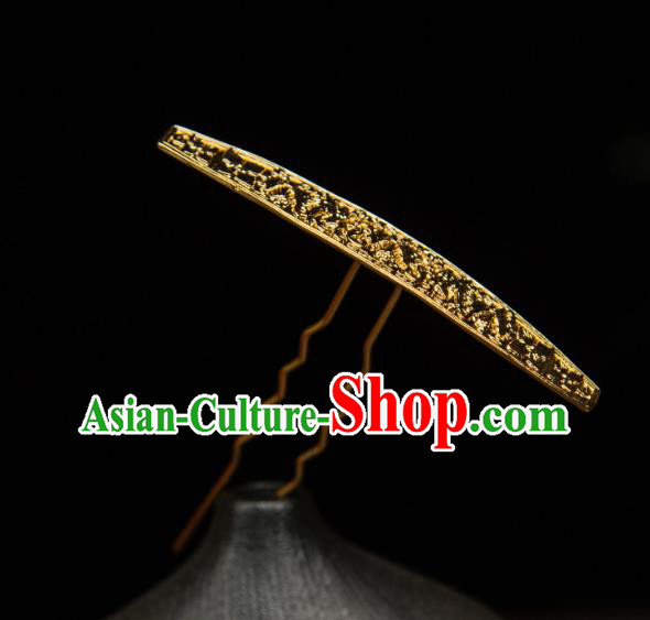 China Ancient Empress Headdress Handmade Tang Dynasty Queen Hairpins Headpieces Hanfu Hair Jewelries