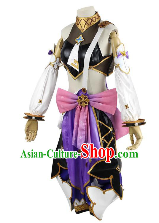 Genshin Cosplay Dolly Costume Young Lady Dress Handmade Role Playing Clothing