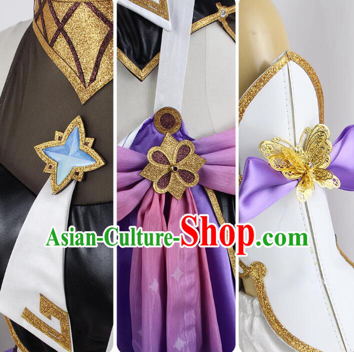 Genshin Cosplay Dolly Costume Young Lady Dress Handmade Role Playing Clothing