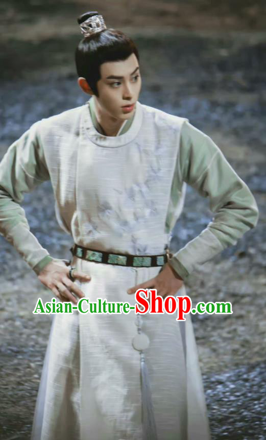 TV Drama Unchained Eunuch Xiao Duo Outfit Chinese Traditional Young Hero Hanfu Clothing Ancient Swordsman Costumes