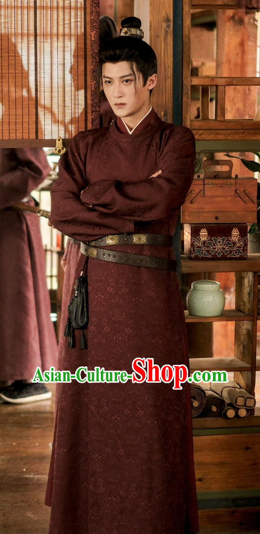 Ancient Chinese Tang Dynasty Official Robe Traditional China Hanfu TV Series Drama Go East Commoner of Changle City Yuan Mo Costume