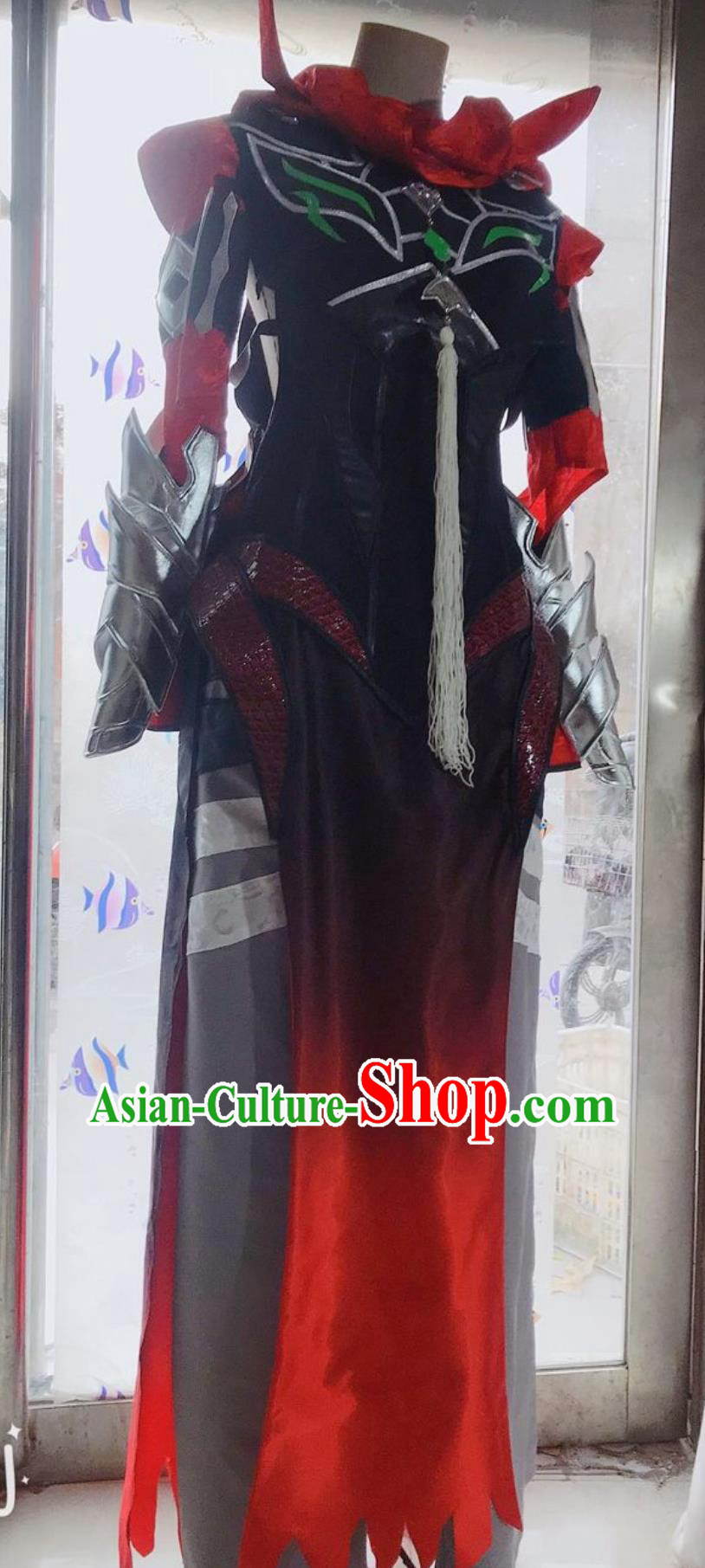 Ancient Chinese Clothing Cosplay Online Game Sword Heroes Fate Ju Bie Qing Costume China Wuxia Swordswoman Dress