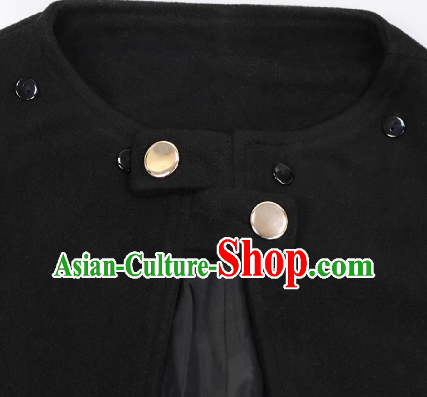 Handmade Woolen Cape Gothic Cloak Winter Costume