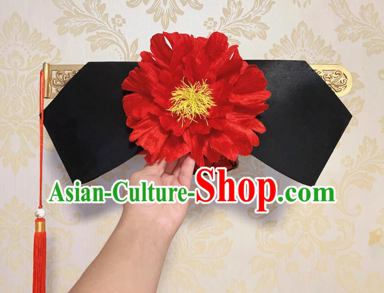 Traditional Chinese Headdress China Qing Dynasty Court Woman Hat Princess Pearl Zi Wei Headgear