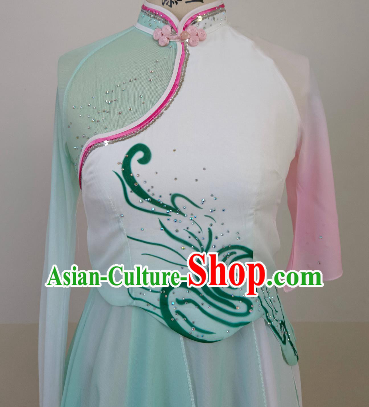 Chinese Folk Dance Clothing Taoli Cup Dance Contest Yangko Costume Women Yangge Dance Dress